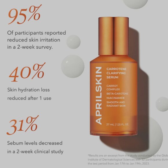 APRILSKIN Carrotene Clarifying Facial SerumDark Spot Corrector | Korea Skincare - Picture 10 of 11